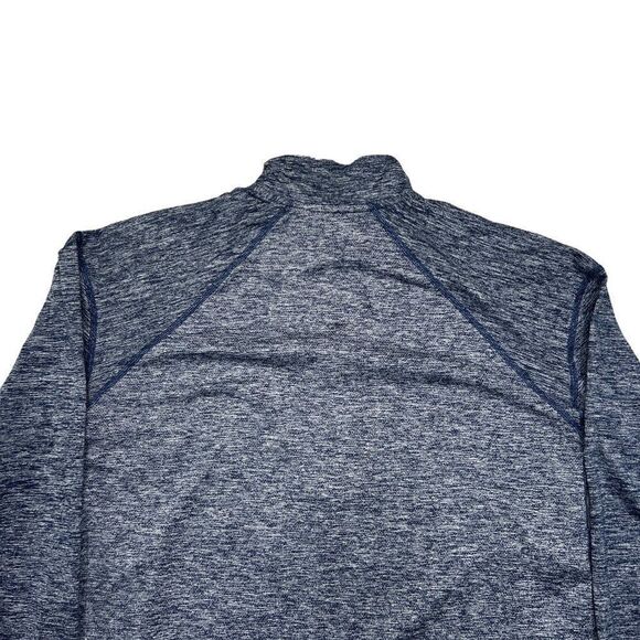 Nike Dri-Fit Men's Heather Blue 1/4 Zip Running Pullover - Picture 6 of 12